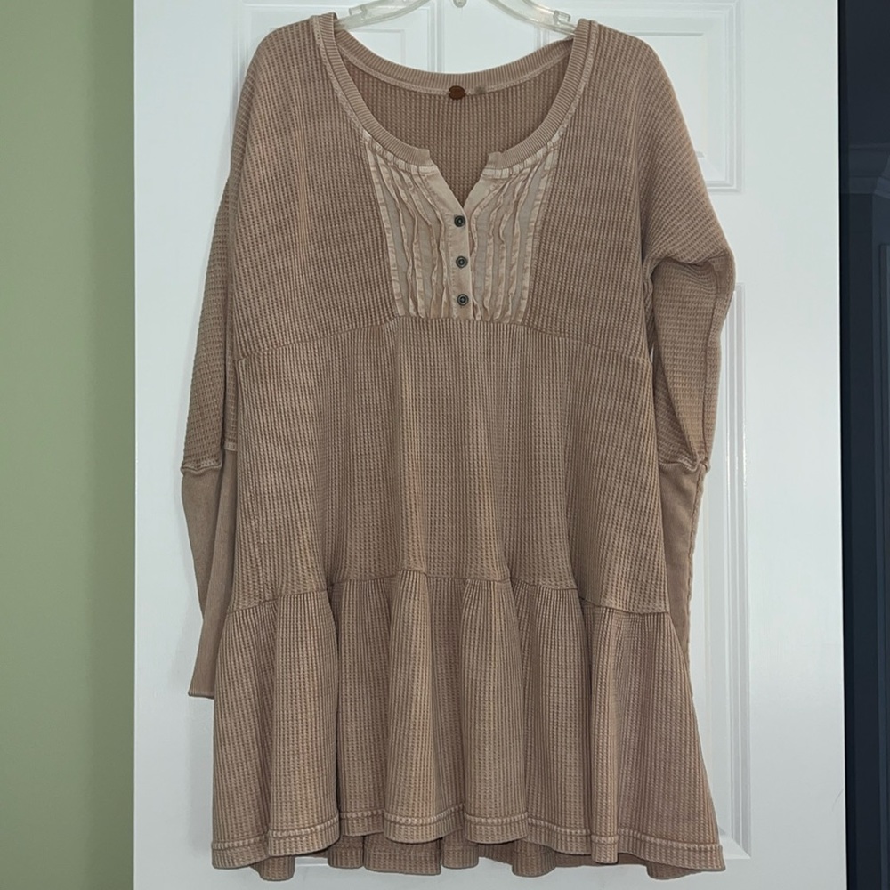 Free People Waffle Dress